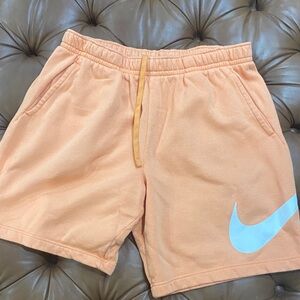 Nike Orange Athletic Shorts